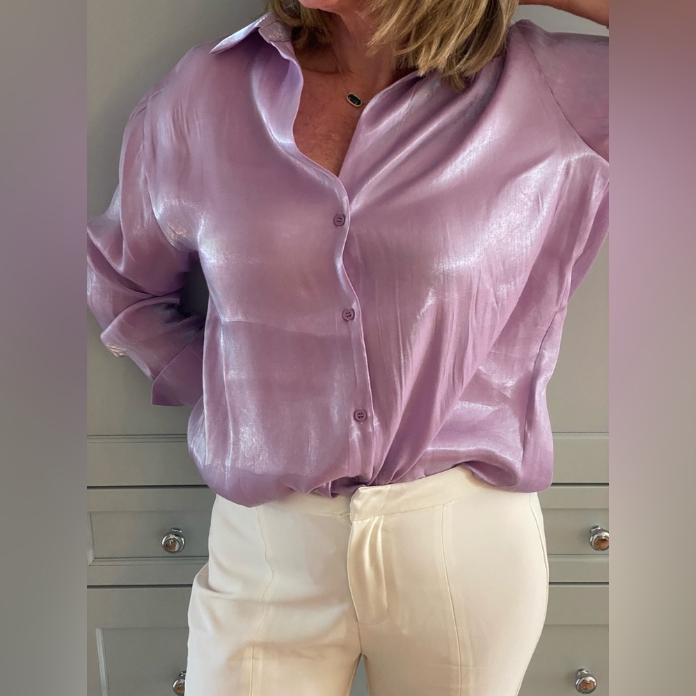 Purple Iridescent top